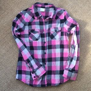 Plaid O’Neill Top